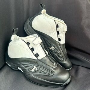 Reebok Answer IV 4 Step Over Black White Allen Iverson AI G55111 Shoe